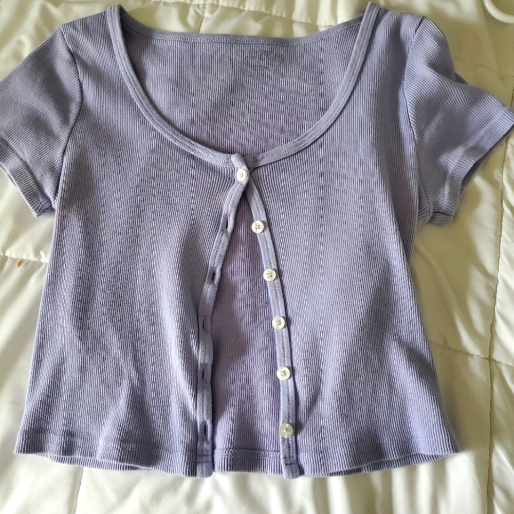 Women's button up top
